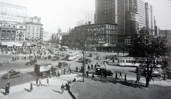 Family Theatre - The Family At The Awesome Cadillac Square (newer photo)